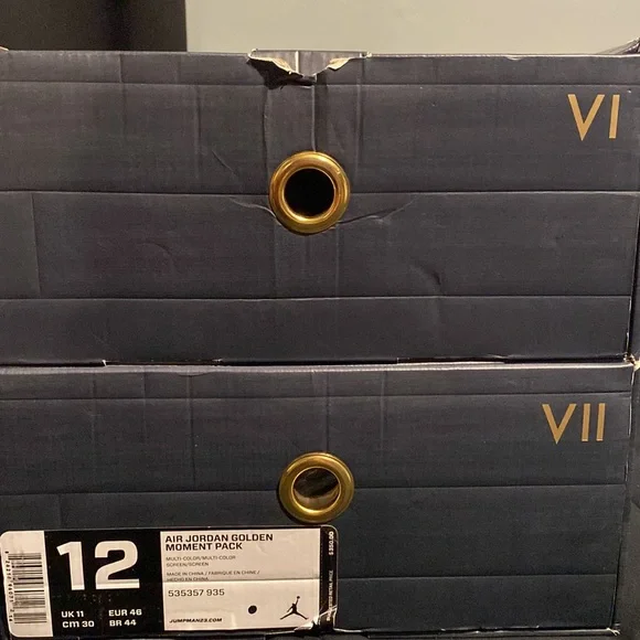 Jordan 7 Golden Moments “GMP” - Picture 8 of 12